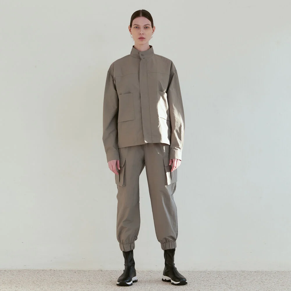 POCKET JOGGER PANTS - GRAY