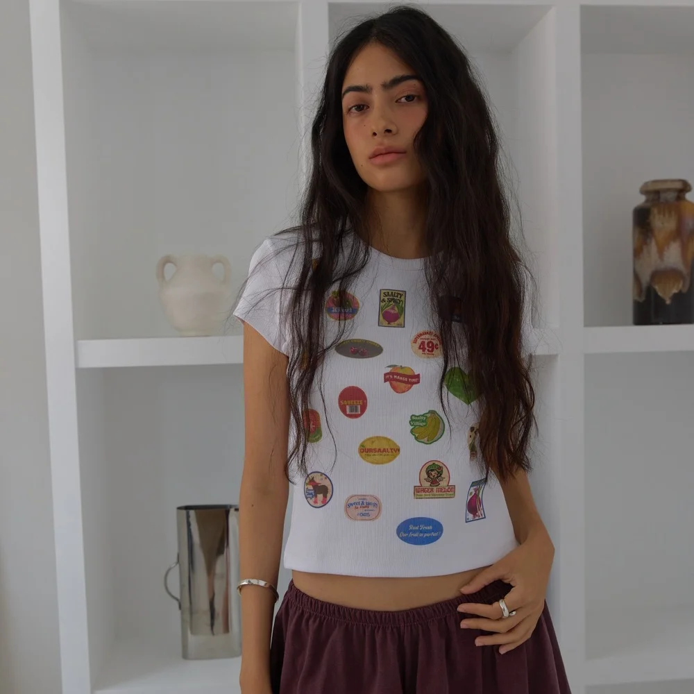 Patch Up T-Shirt / White