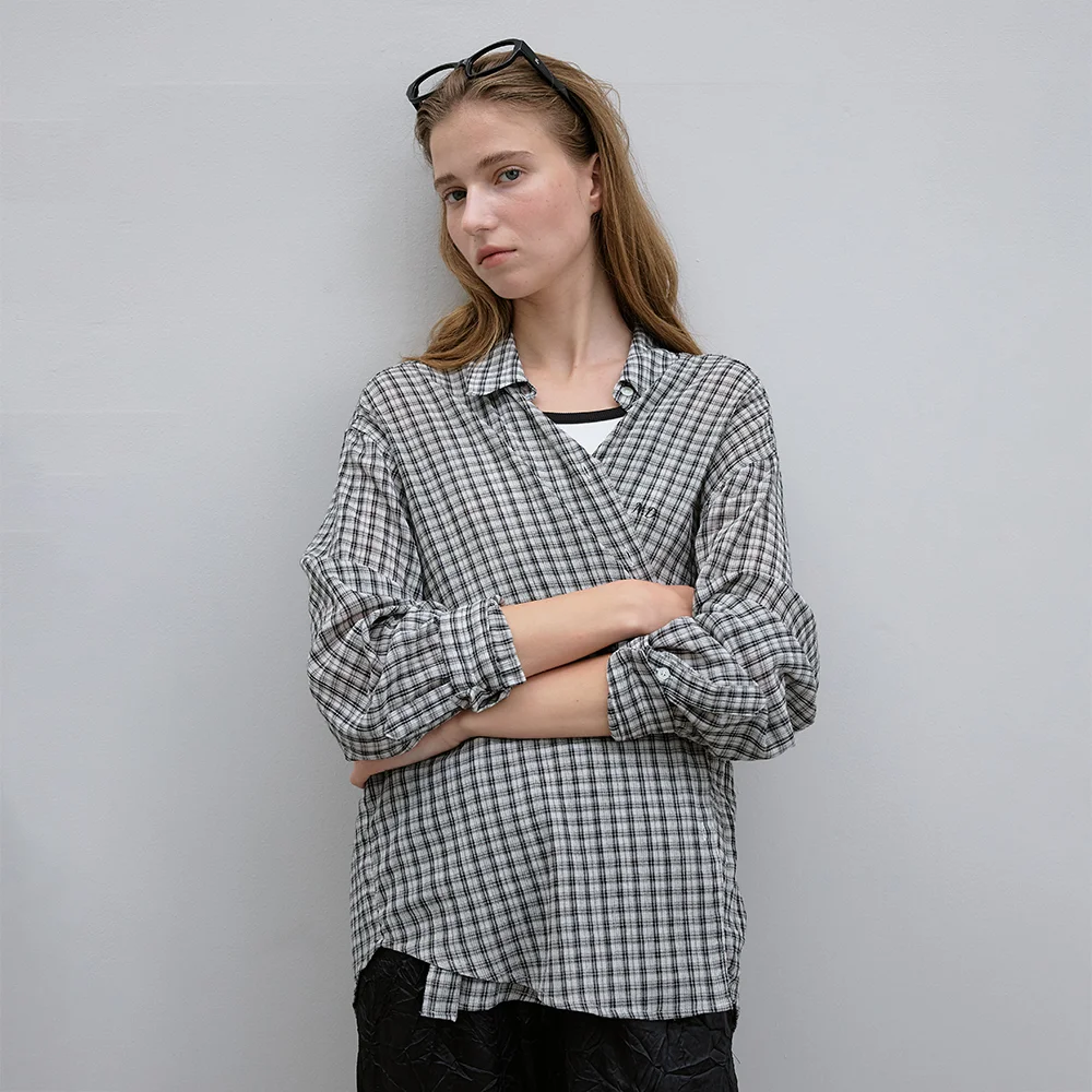 Soft Grid shirt (Black)