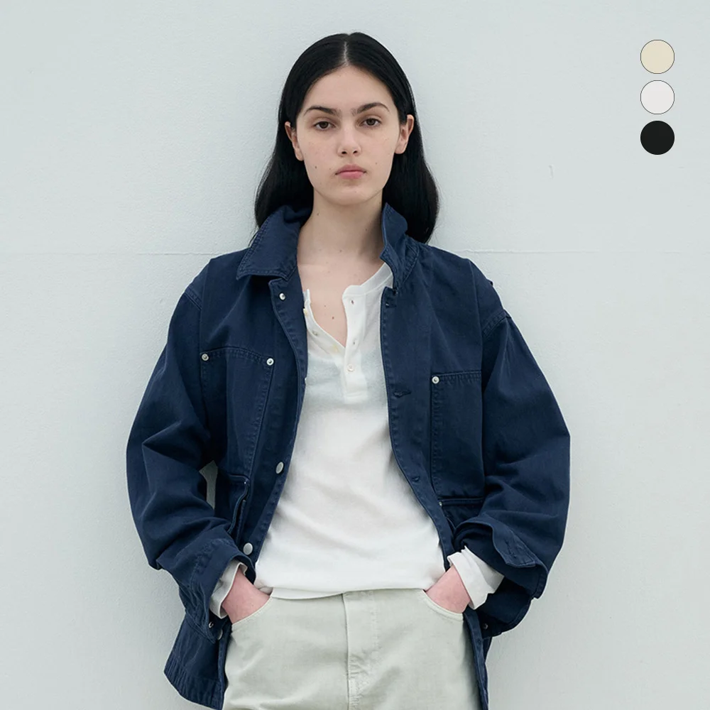 Henley Neck Long Sleeve Tee_3 color
