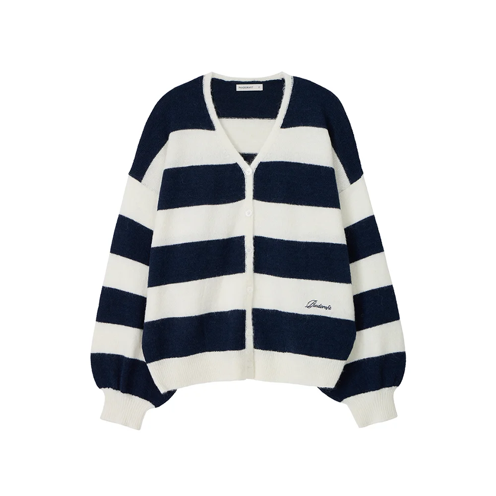 Airy Loose Cardigan (navy)