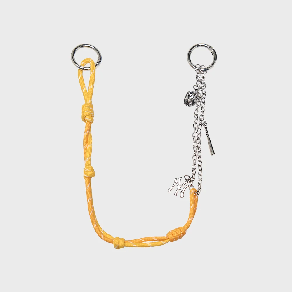 基本款 色 繩 鑰匙扣 NY (L.Yellow)