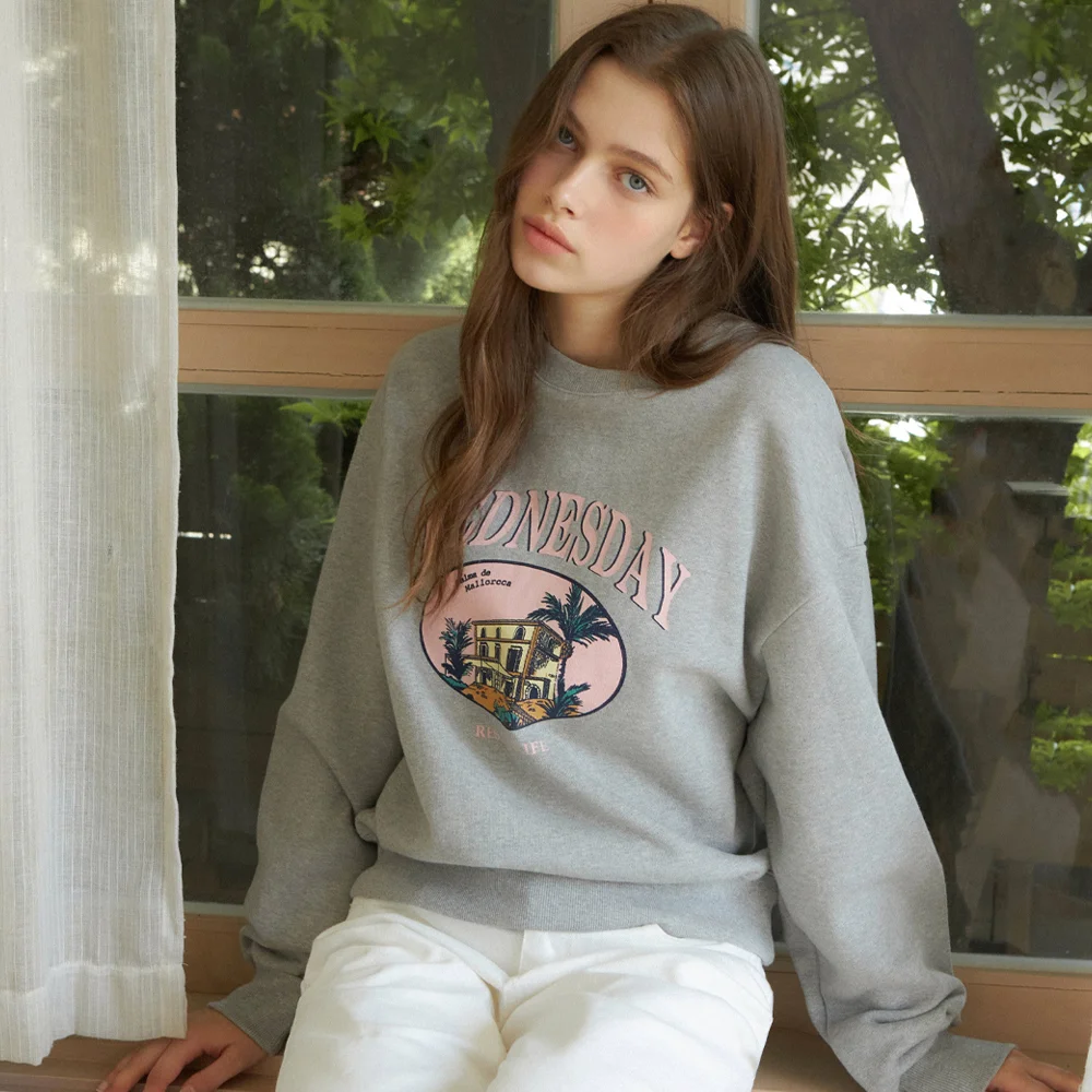 Mallorca Artwork Sweatshirt 3COLOR