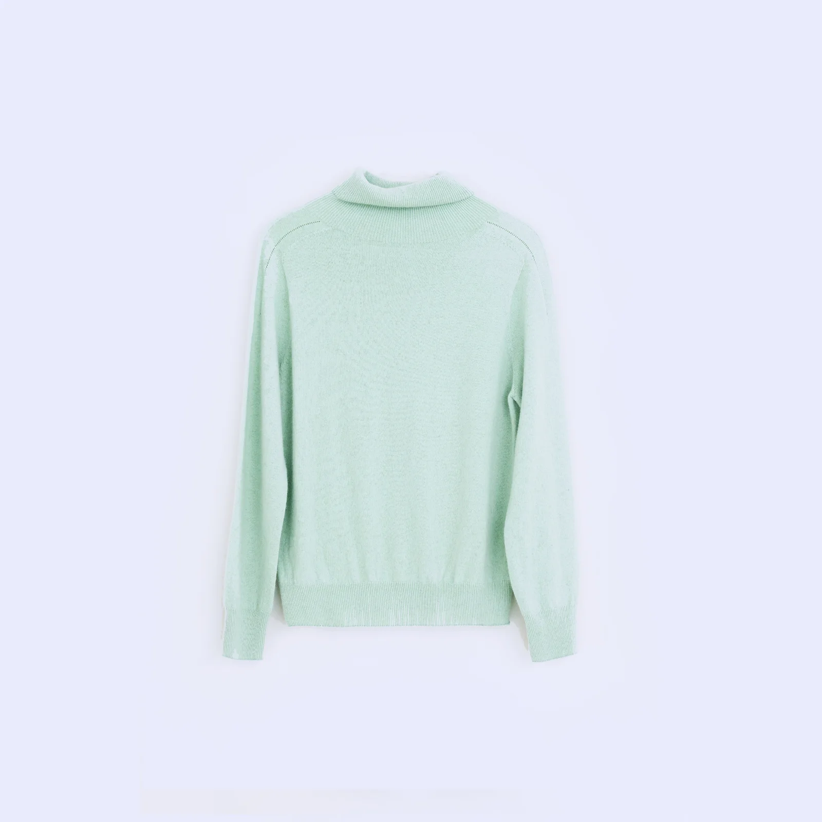 RACCOON TURTLENECK KNIT (JADE)