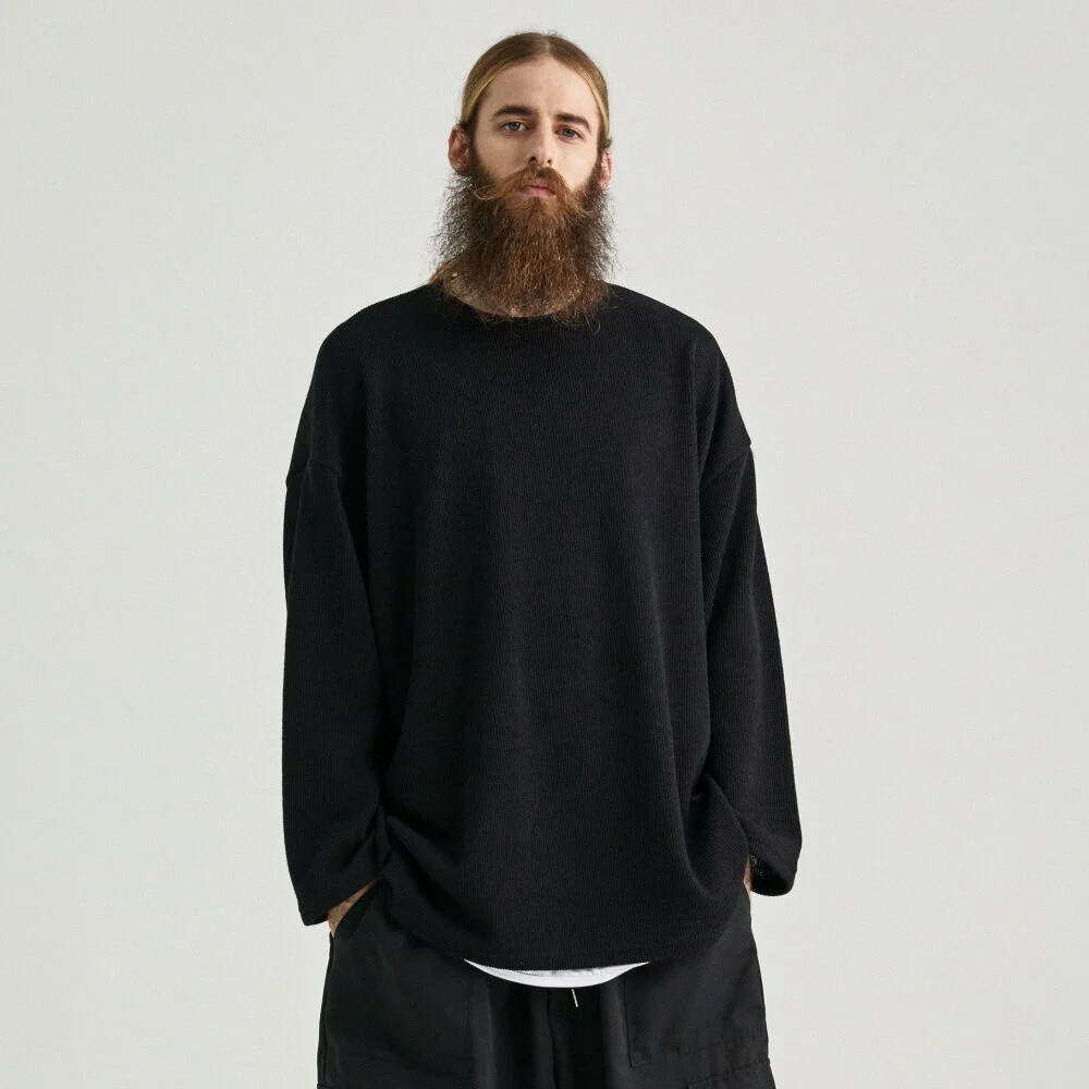 CB OVER KNIT (BLACK)