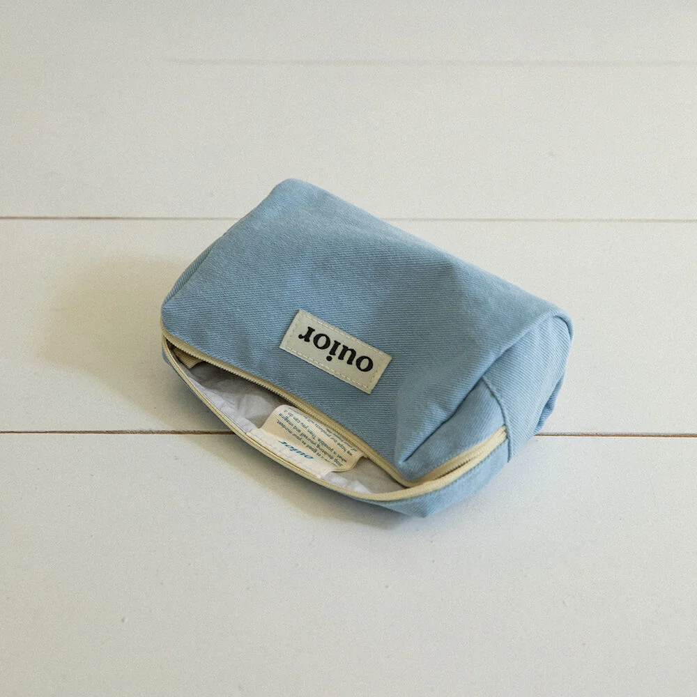 ouior everyday pouch - water blue