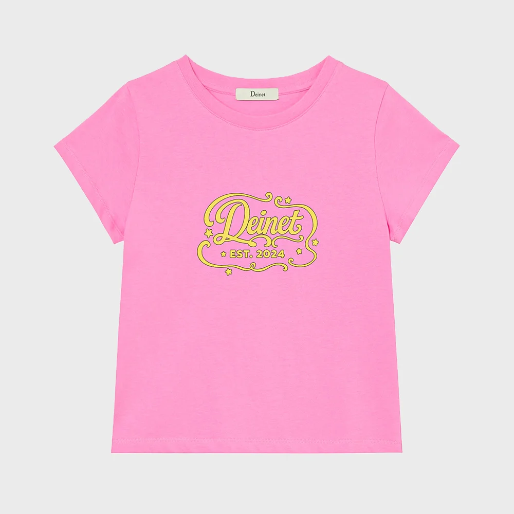 POP COLOR T-SHIRT IN PINK