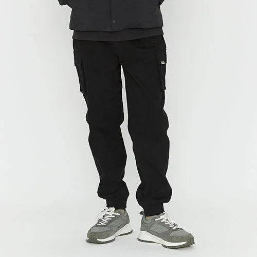 City Camper 雙 口袋 慢跑褲 褲子 Black (S22WMRPT63)