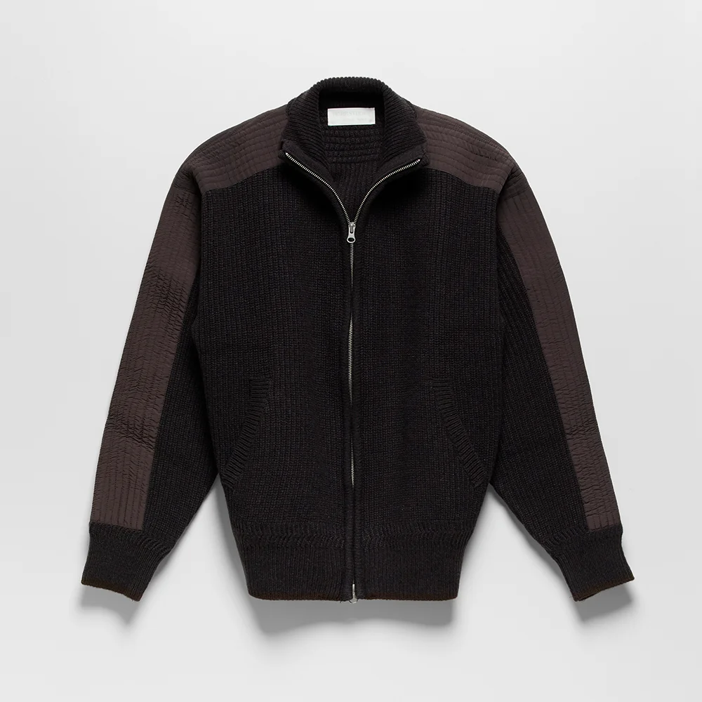 YUKON ZIP UP (CHOCOLATE BLACK)