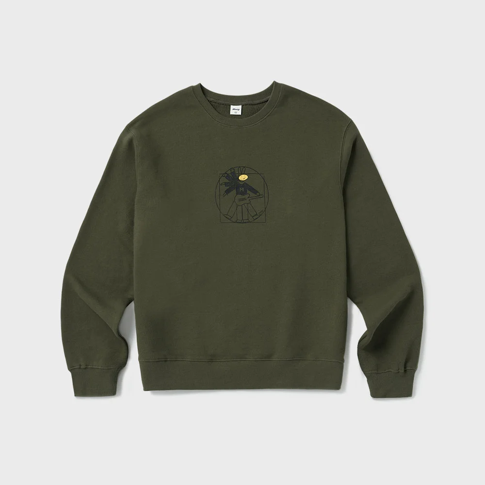 ROCKSTAR SWEAT (MOSS KHAKI)
