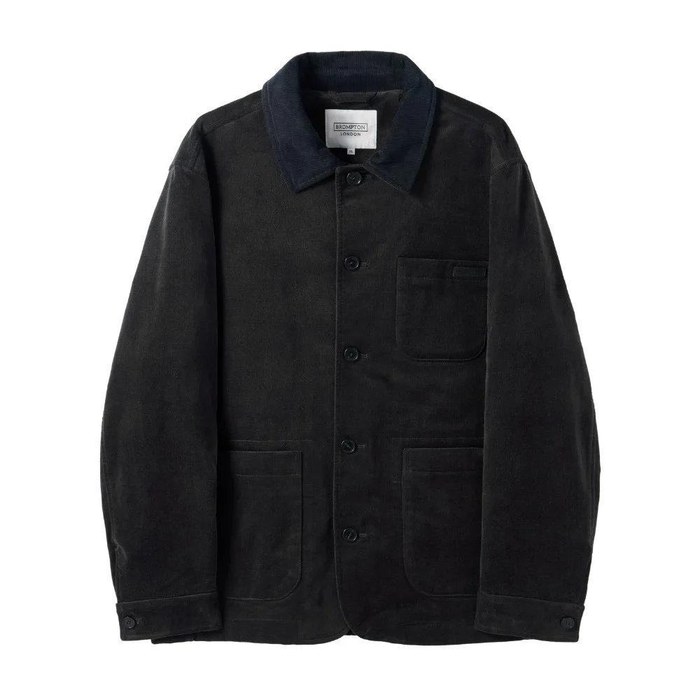 MOLESKIN SET JACKET - CHARCOAL (P244MJK531)