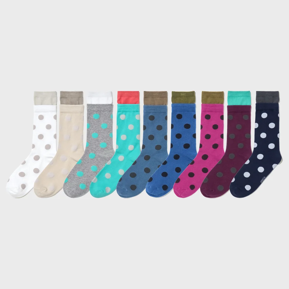 DOT SOCKS_9COLOR