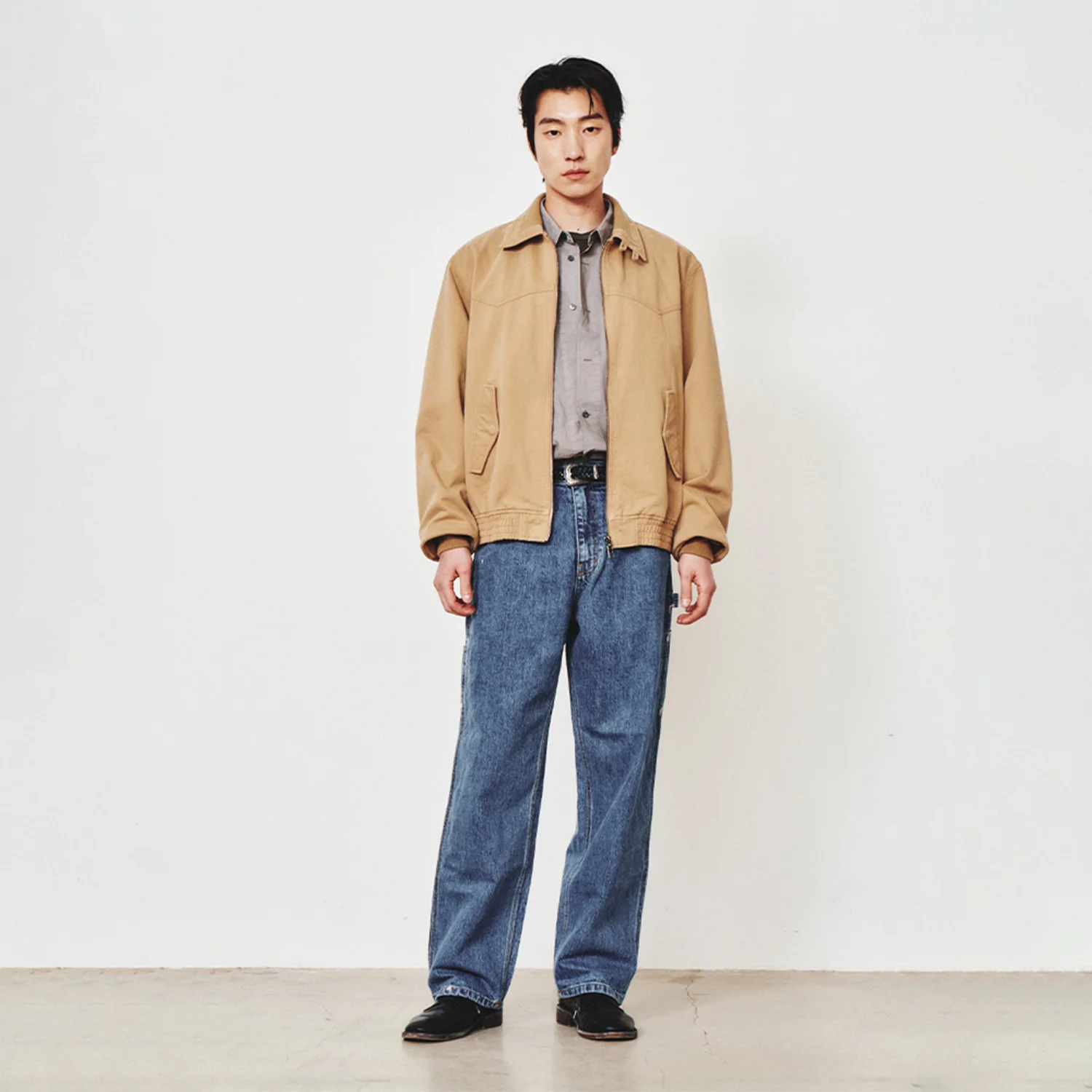 Cotton Western Blouson_Beige