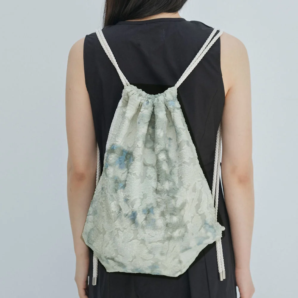 Komorebi string bag - Jade Green