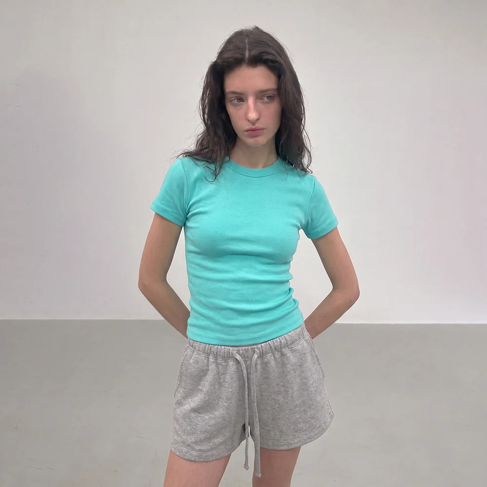 LINE.01 round neck tee_3color