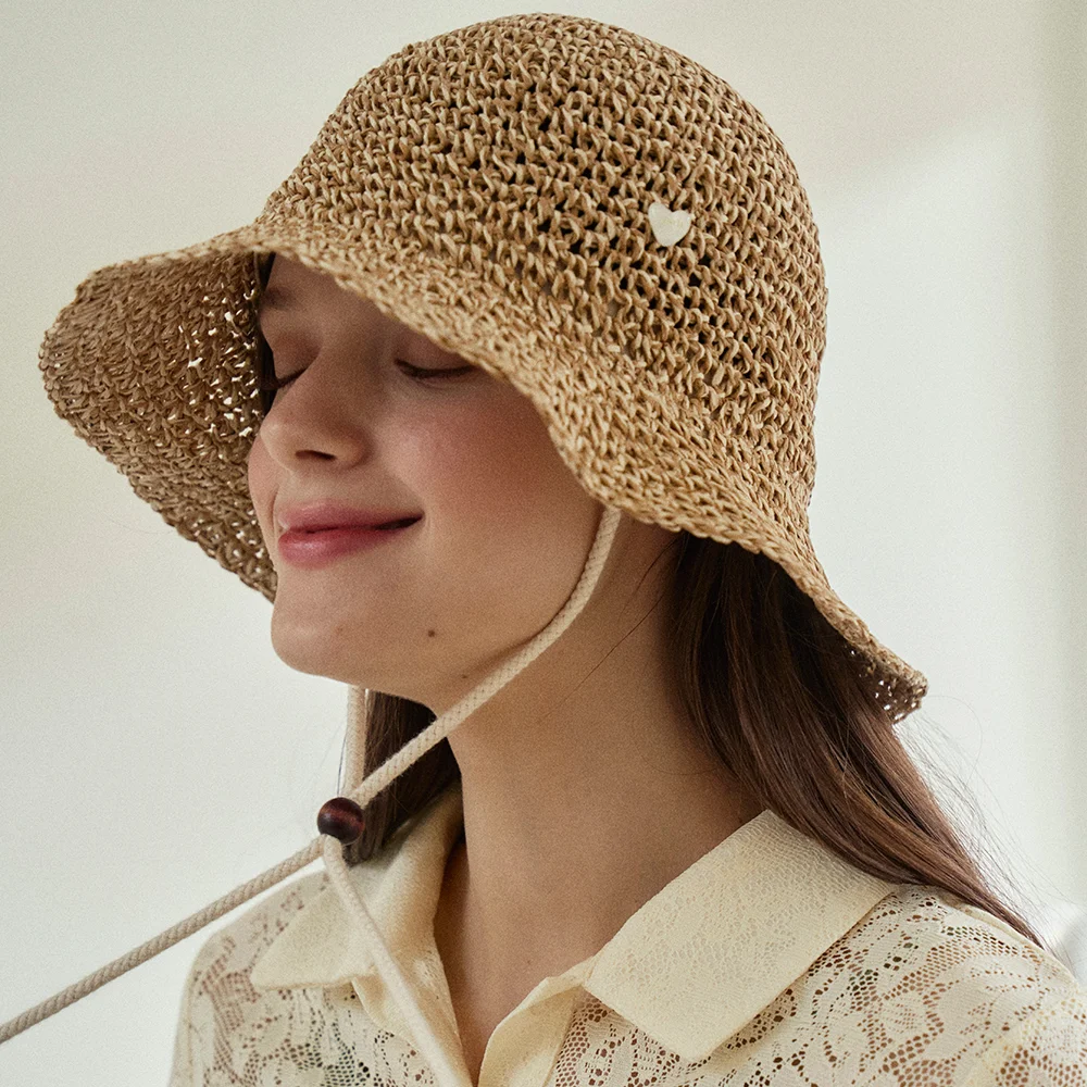 Via strap bucket hat_4color