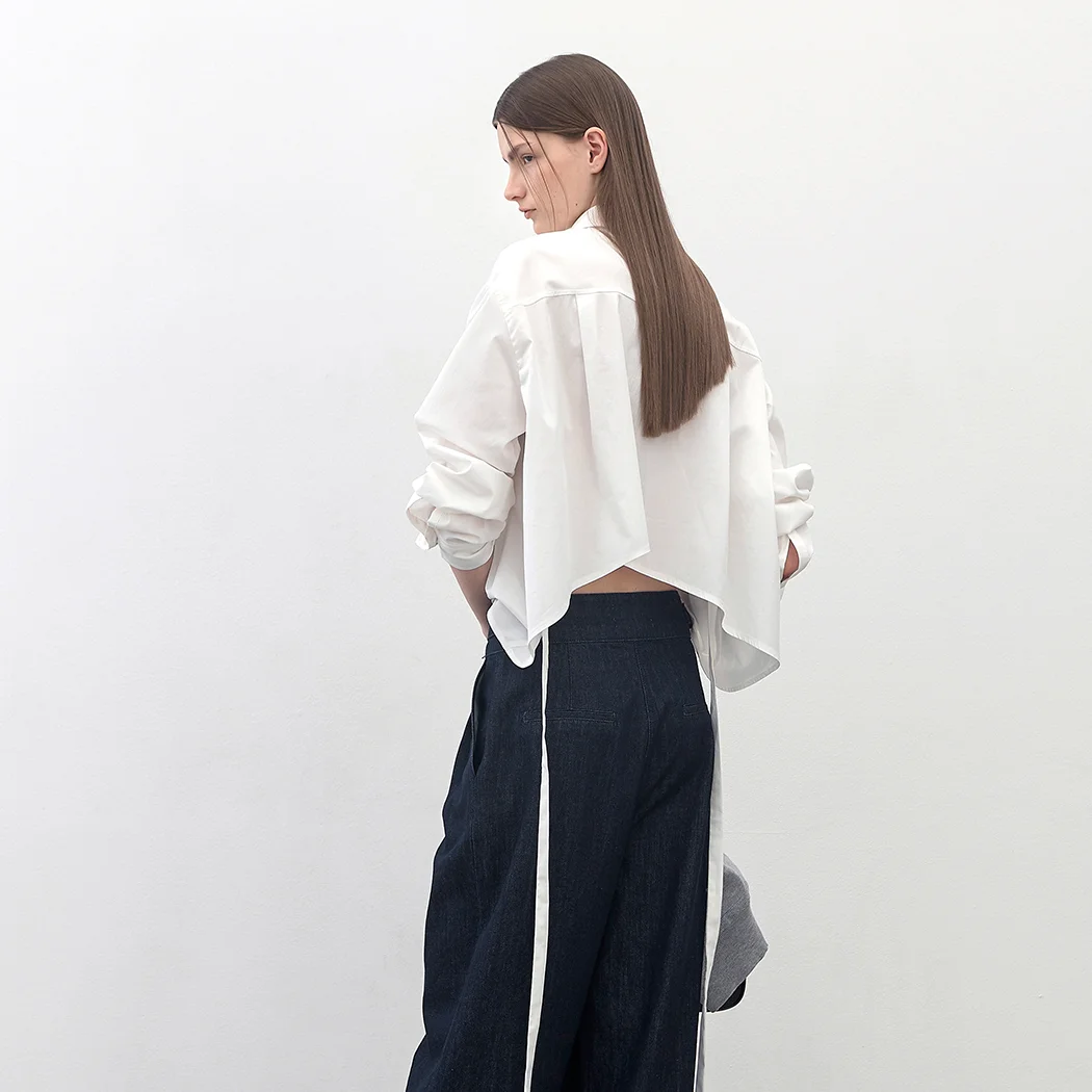 LUNA BACK RIBBON SHIRT(BL-4288)_2Colors