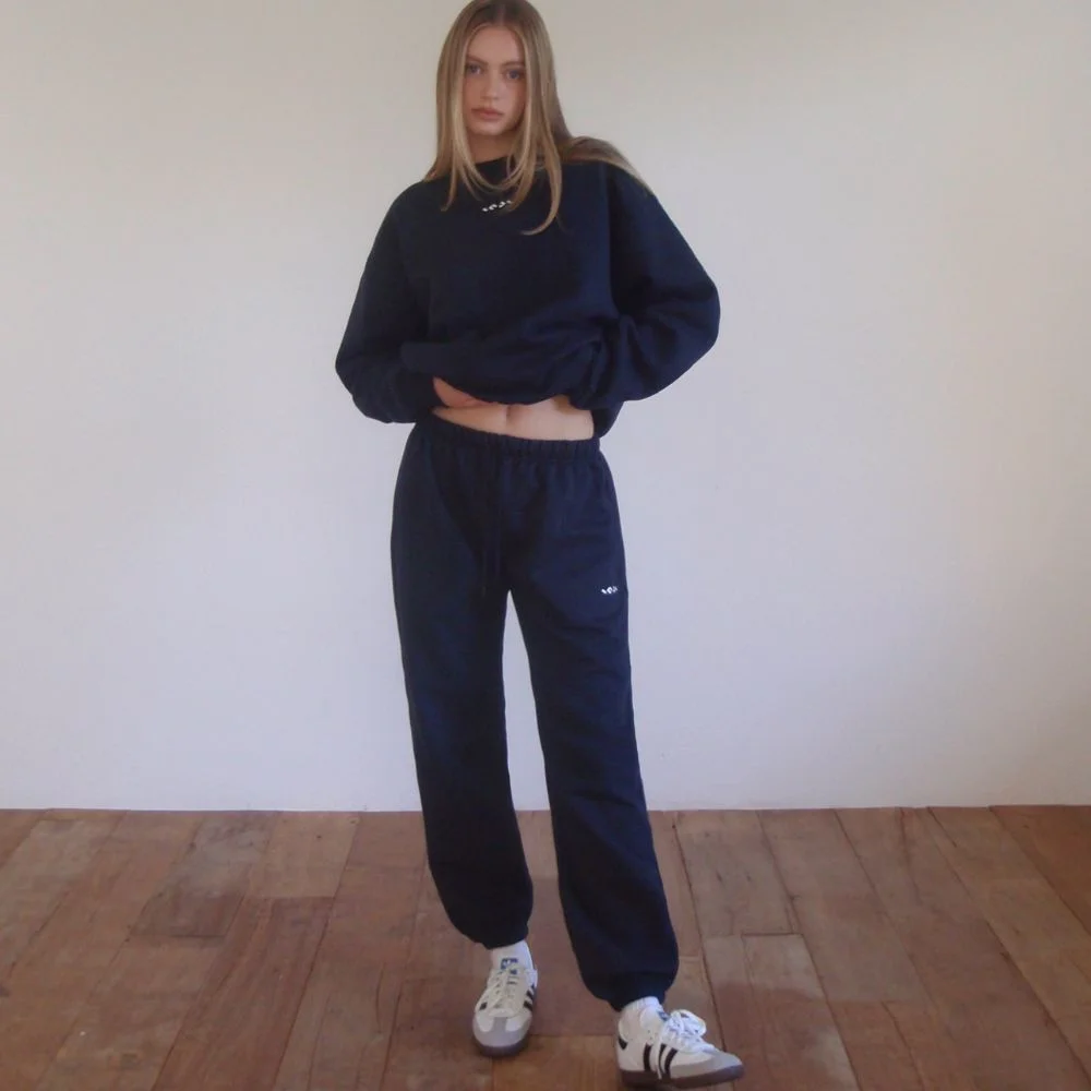 Sweat Fleece Jogger 海軍藍