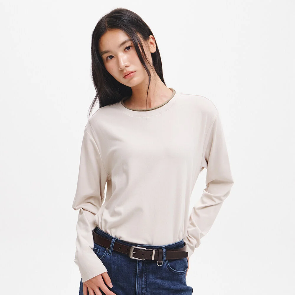 UNISEX 雙羅紋T恤 / GF3UTS001
