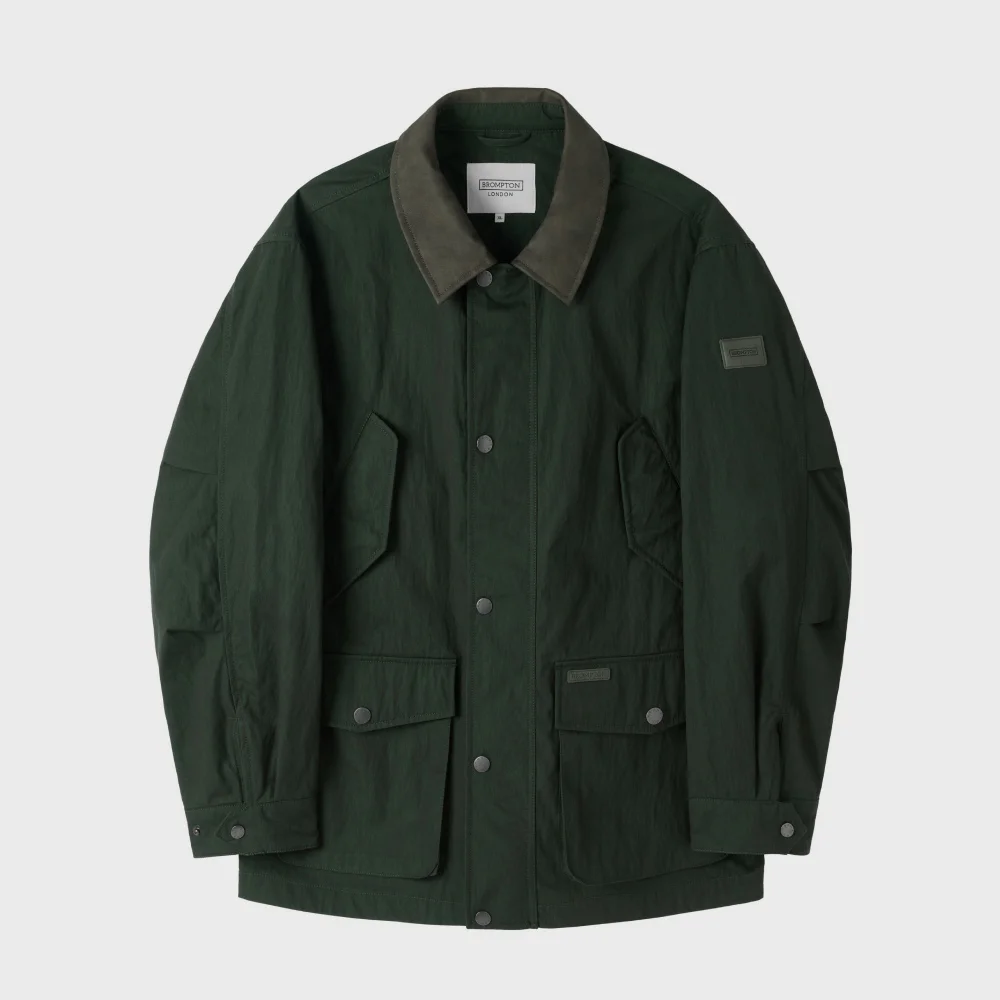 GREENFORD MIDI JACKET - D/GREEN (P253UJK420)