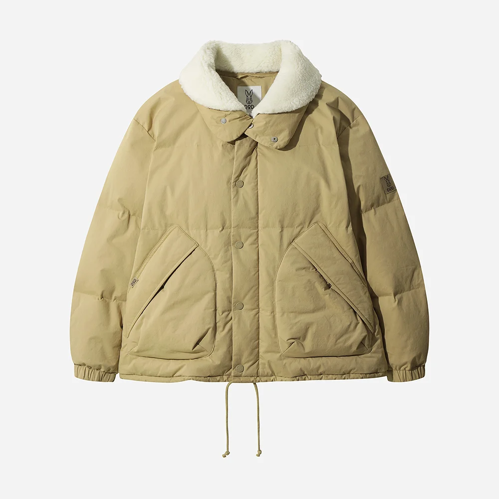 Kona High Warm D7 衣領 羽絨外套(TAN)
