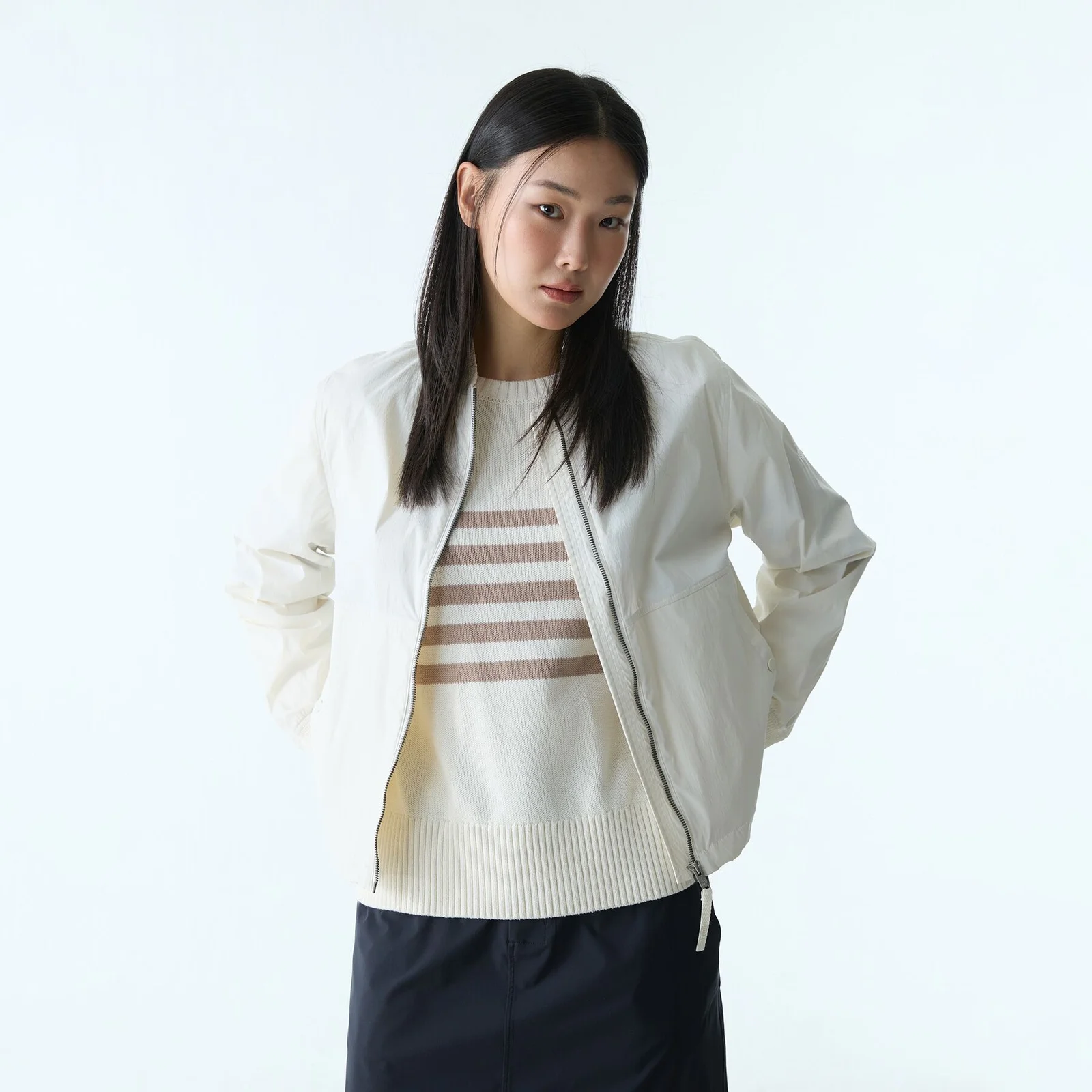 女裝 機能性 輕量 轟炸機夾克 AAS25WOUT013LAI