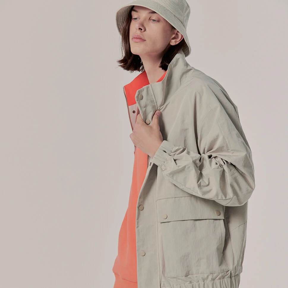 GALLAD SET-UP JACKET_L/BEIGE