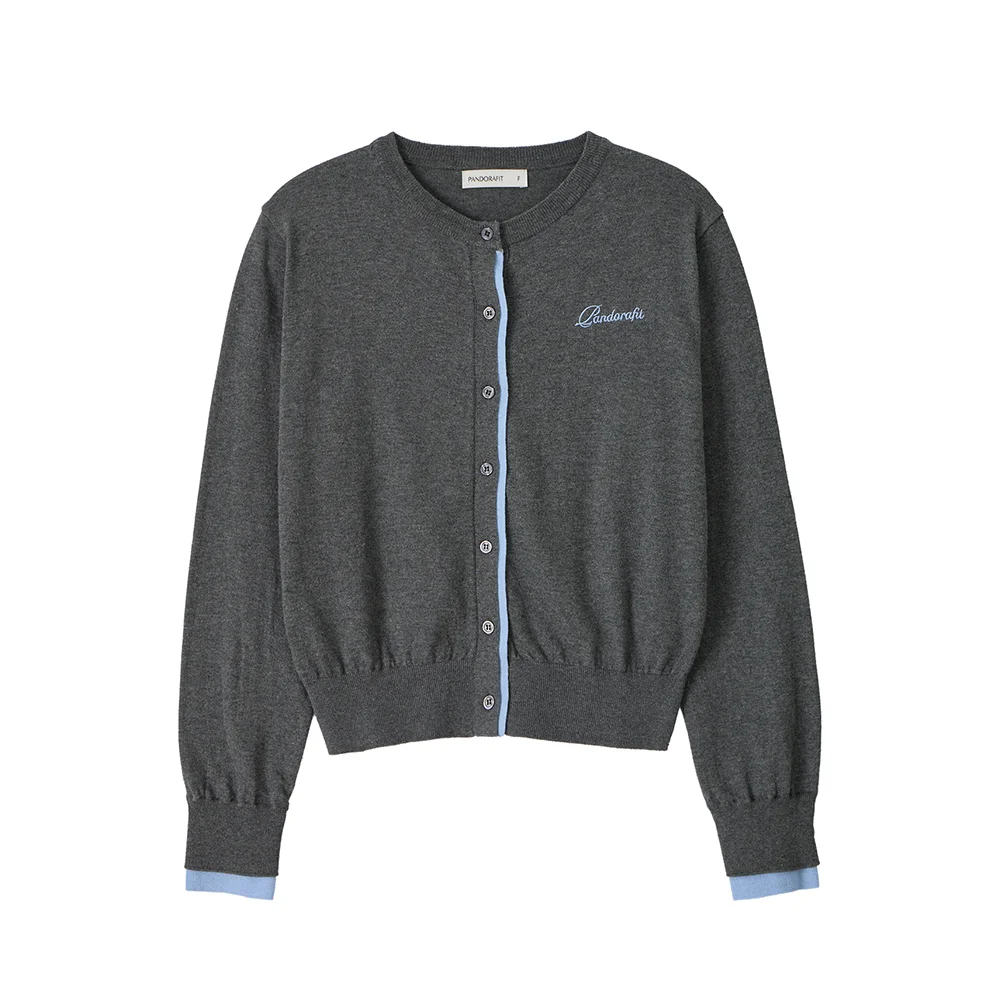 Lumiere Line Cardigan (melange gray)