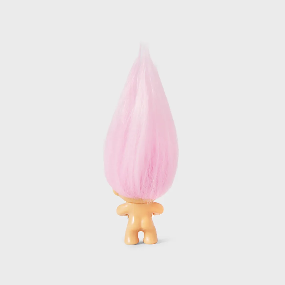 Colle X Good Luck Trolls PVC 人偶 貼飾 臀部 粉色