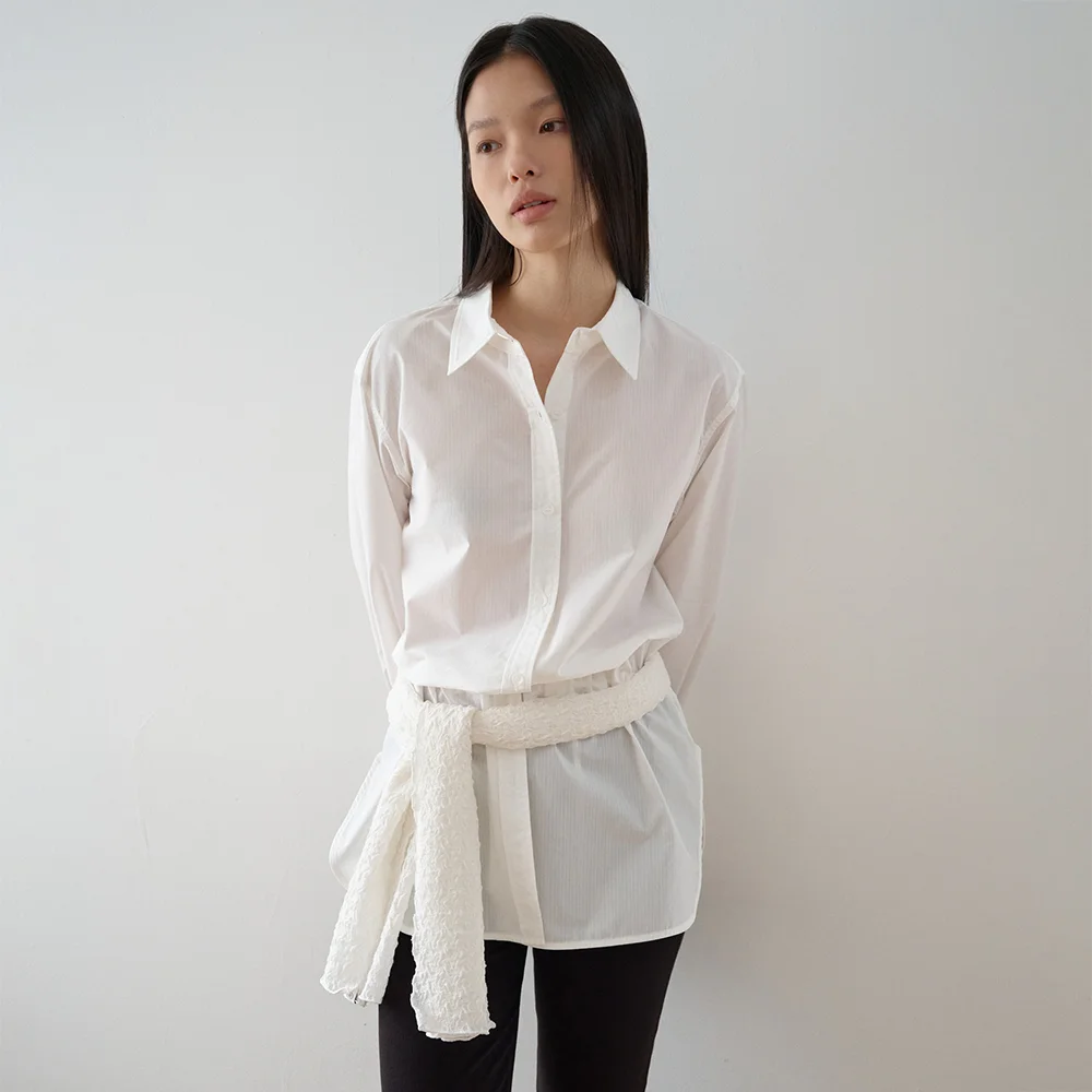 Drawline shirt (Ivory)
