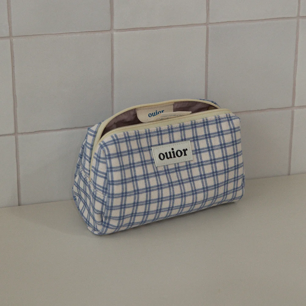 ouior everyday pouch - modern blue