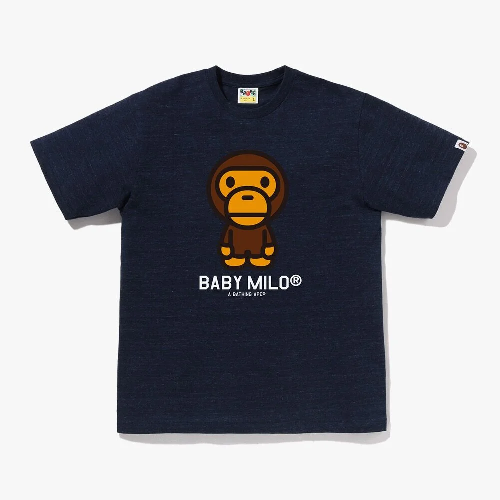嬰兒 Milo T恤(M) NAVY