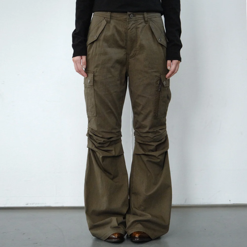 sh bootcut pants (khaki)