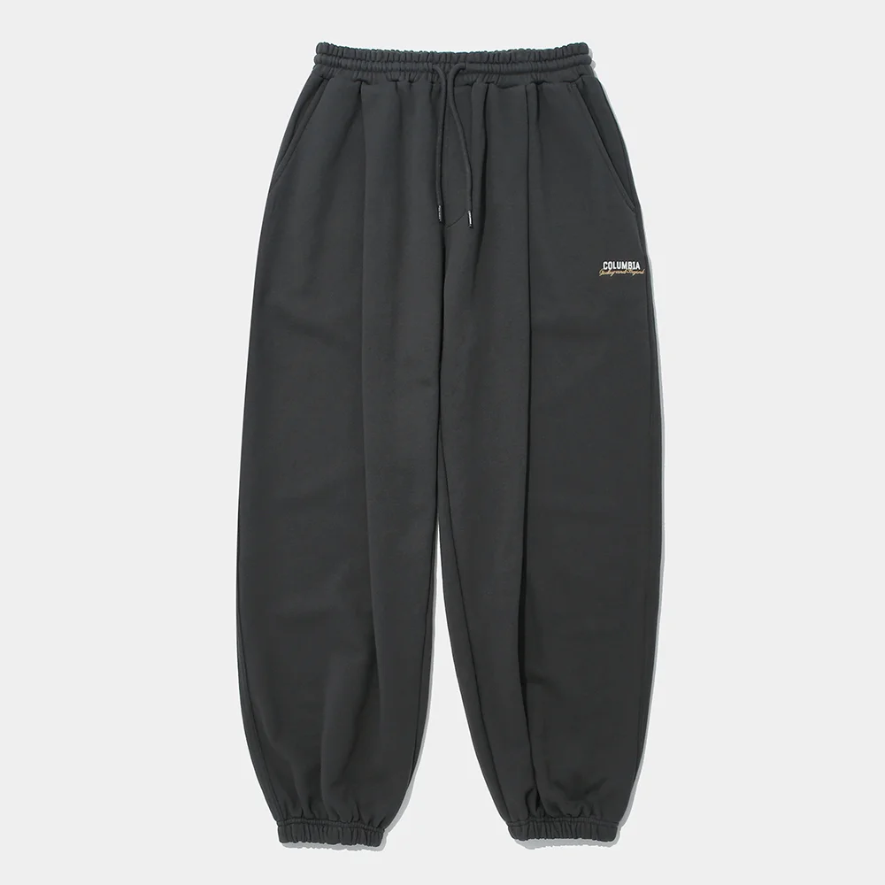 CU TNB TERRY WIDE JOGGER SWEATPANTS_CHARCOAL