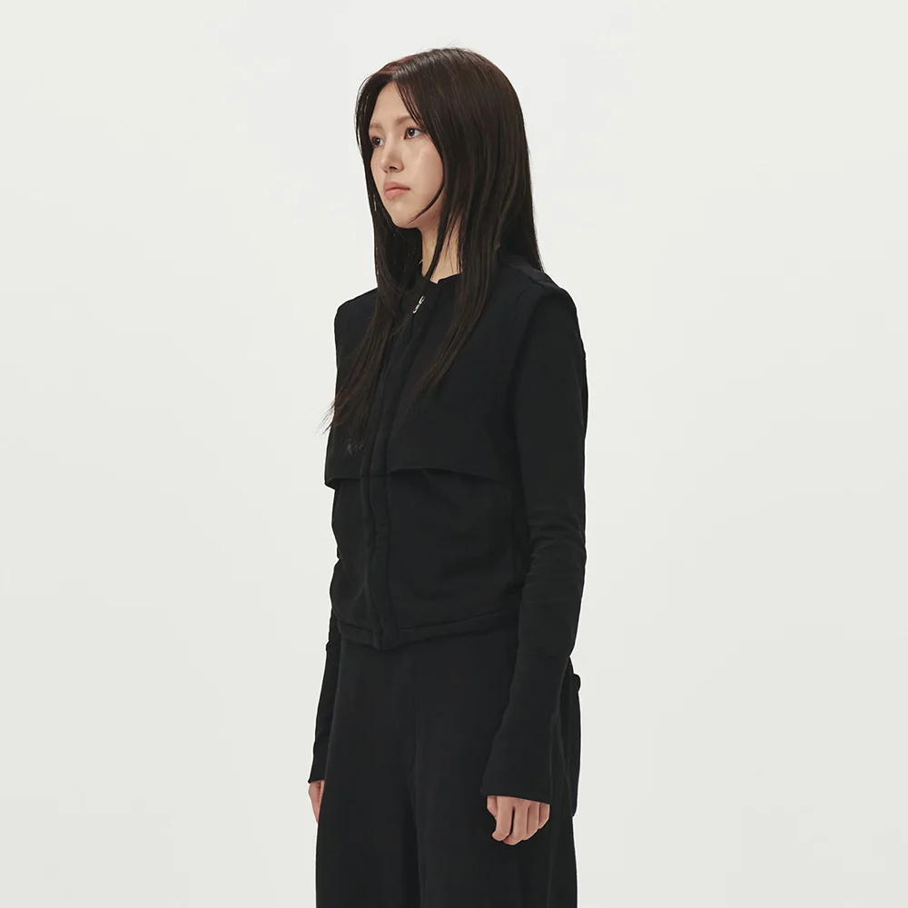 SWEAT VEST (BLACK)