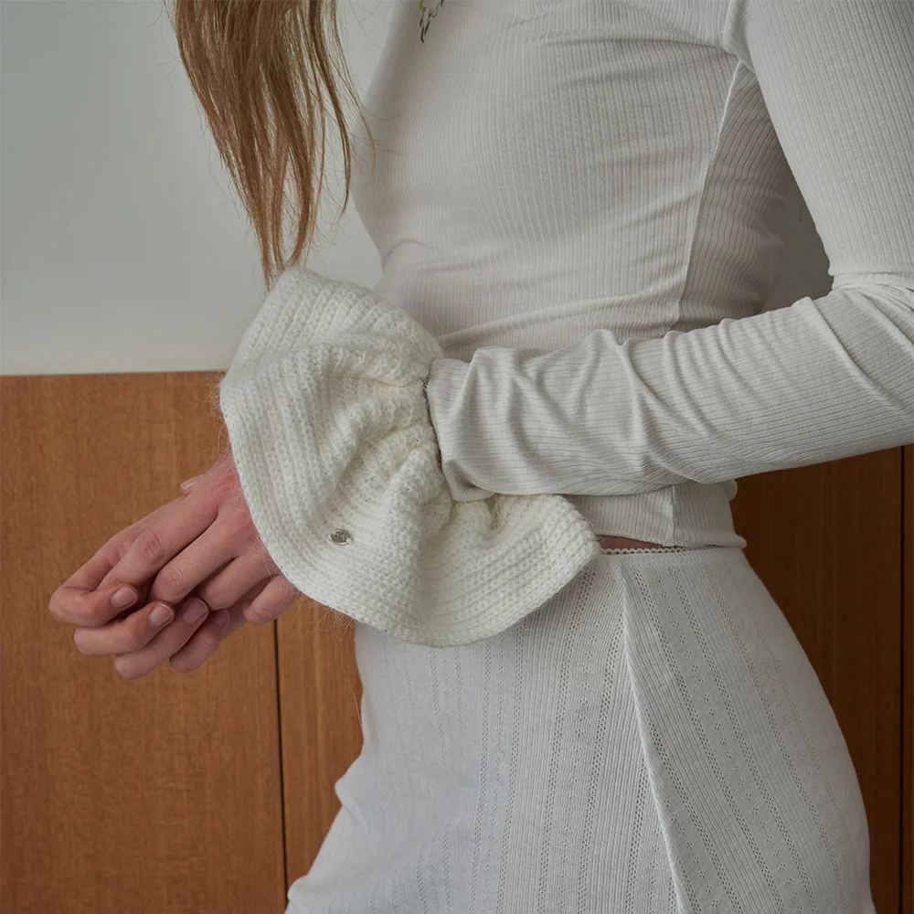 Warm Knit Volume Scrunchie_3 color