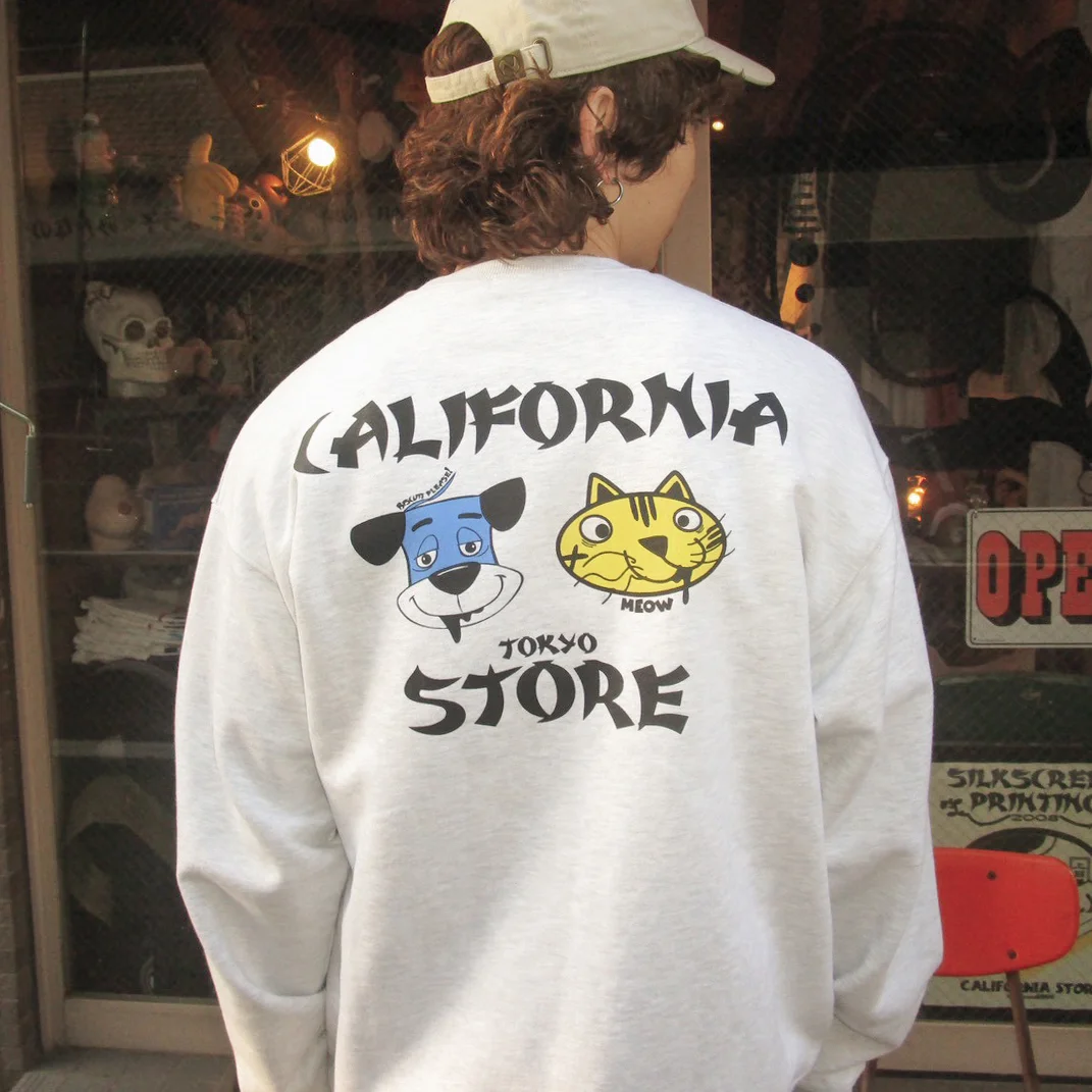 California Store 狗與貓 衛衣 (1% 麻花)
