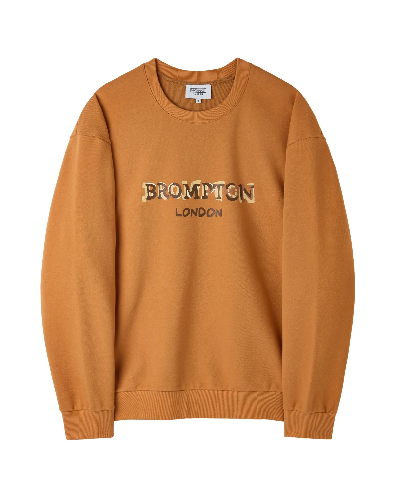 BROMPTON LOGO SWEATSHIRT - ORANGE (P261USW106)