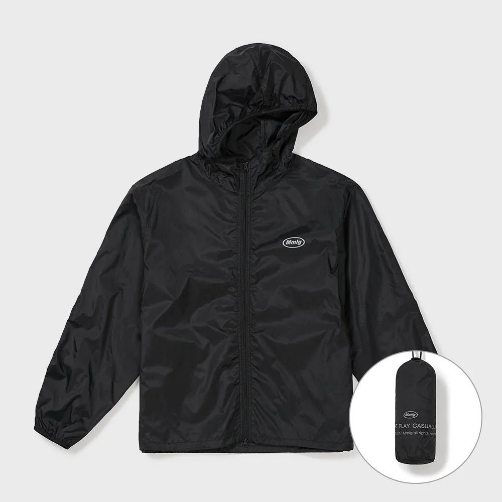 PACKABLE JACKET (BLACK)