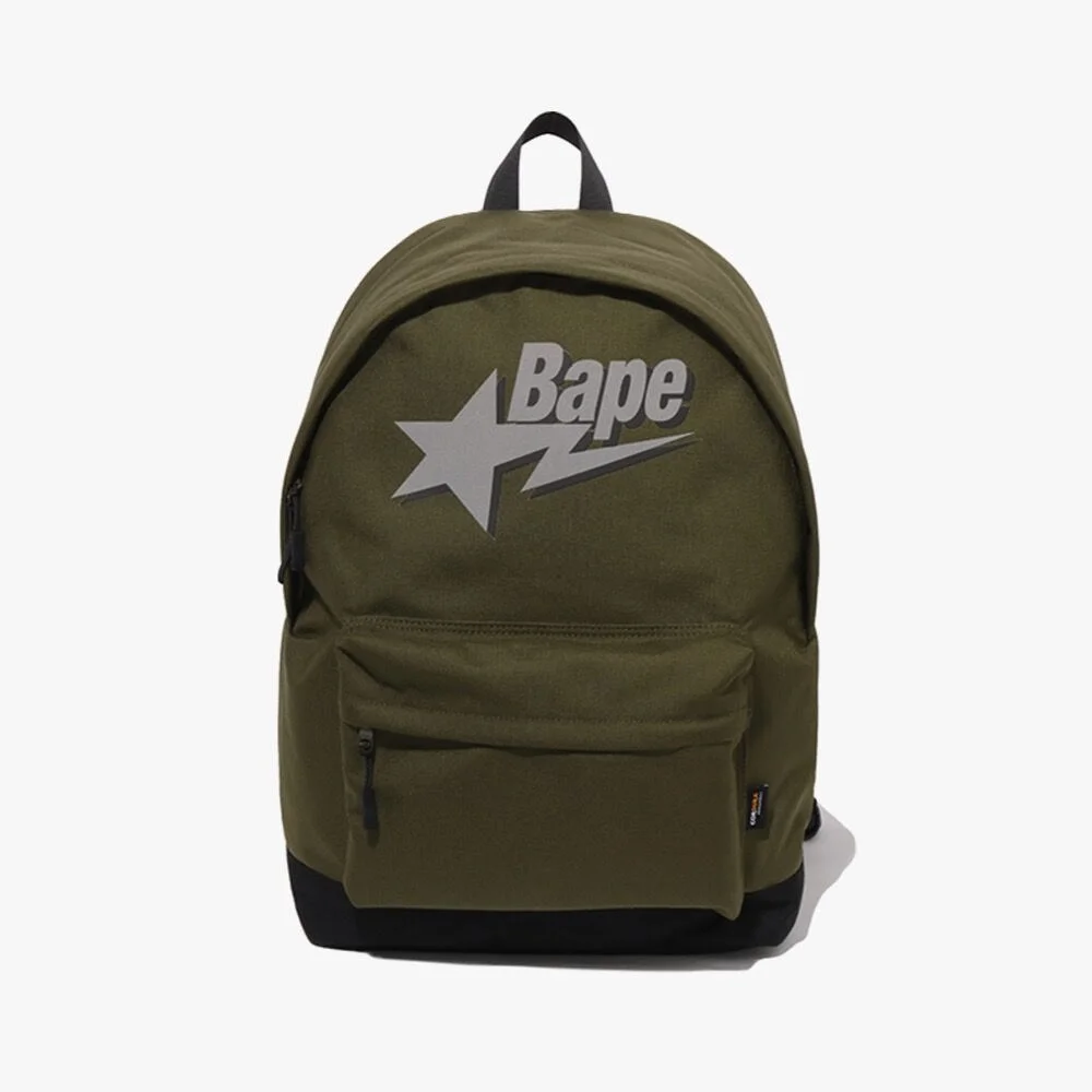 BAPE 星星 考杜拉 Daypack OLIVEDRAB