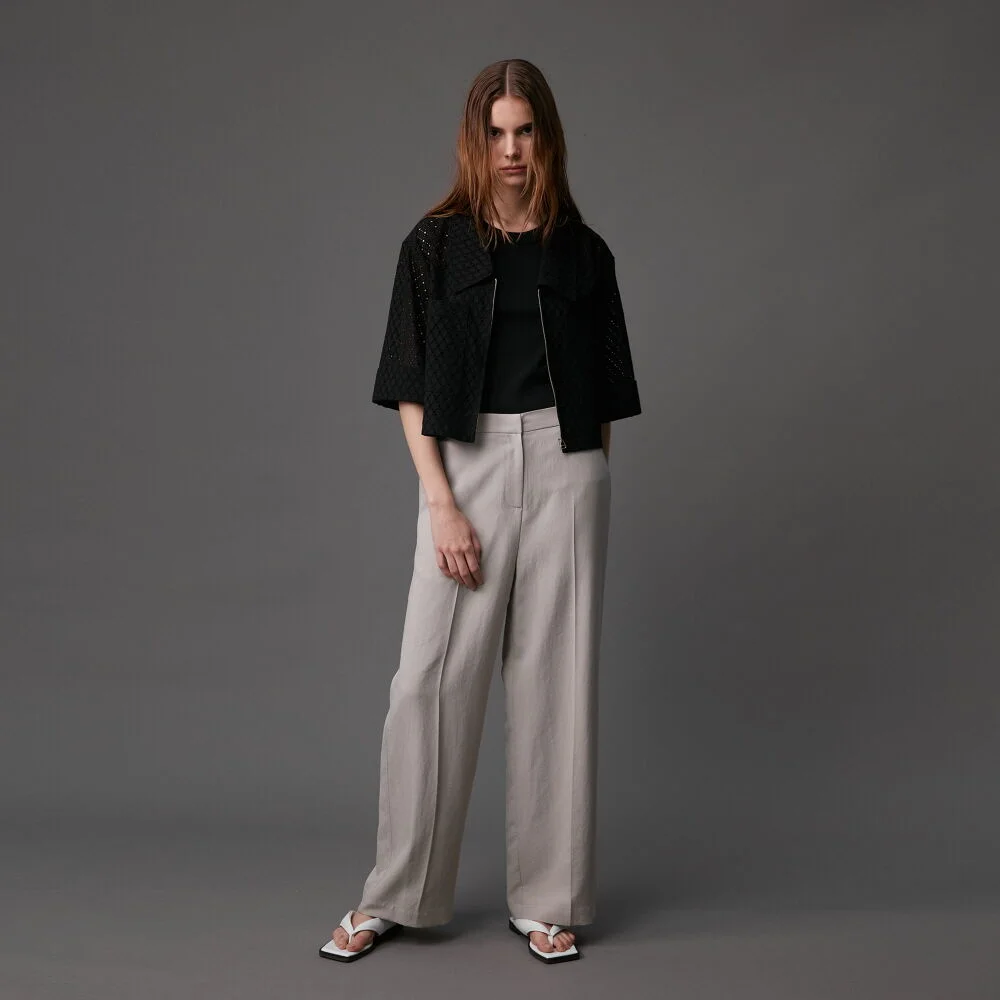 Pants Soft Touch Cream Beige