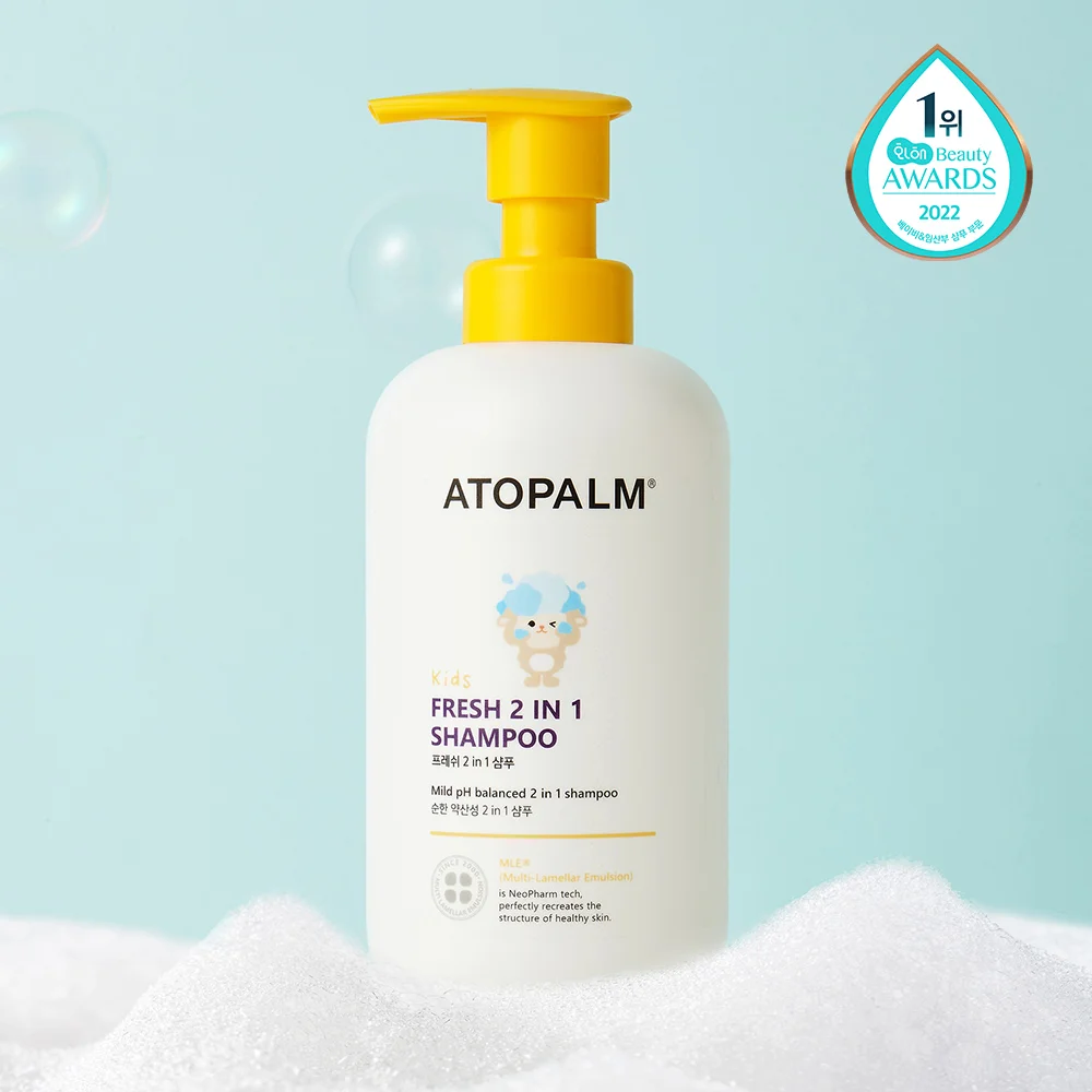 ATOPALM 兒童 清爽 2in1 洗髮水 460ml