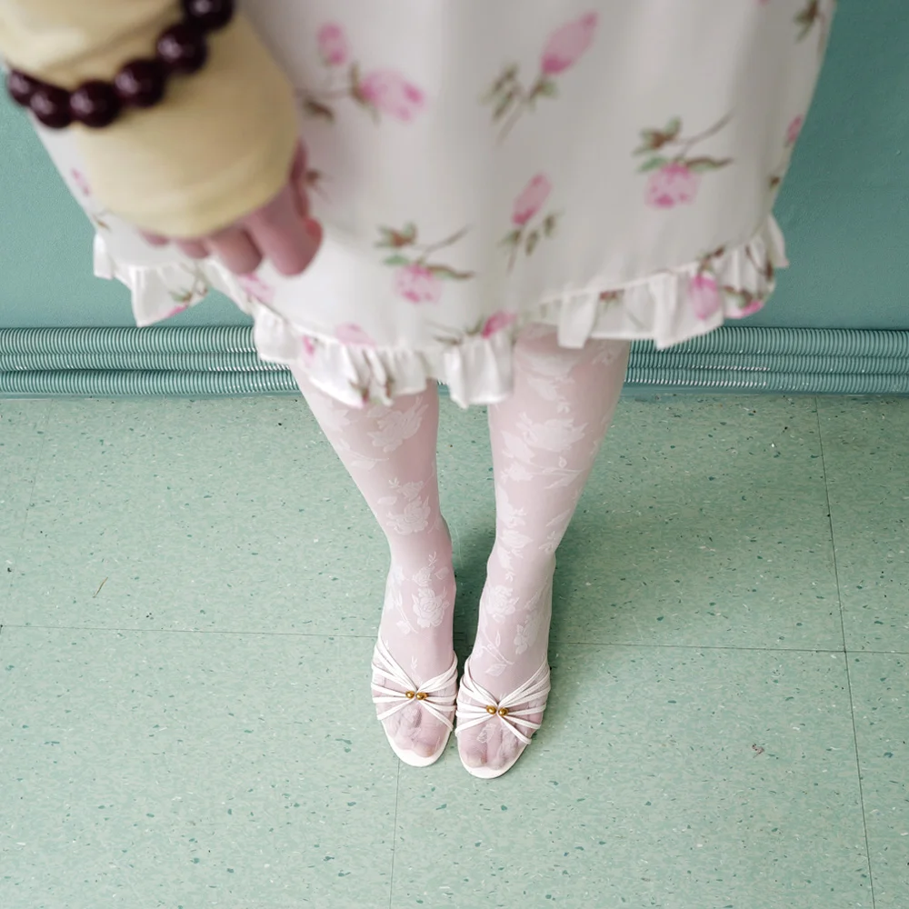 Nice 玫瑰色 絲滑 半身裙_Nis Rose Skirt