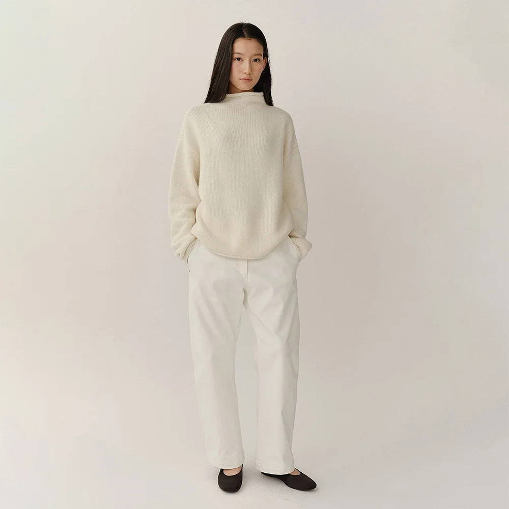 Lily Brushed Pants Snow