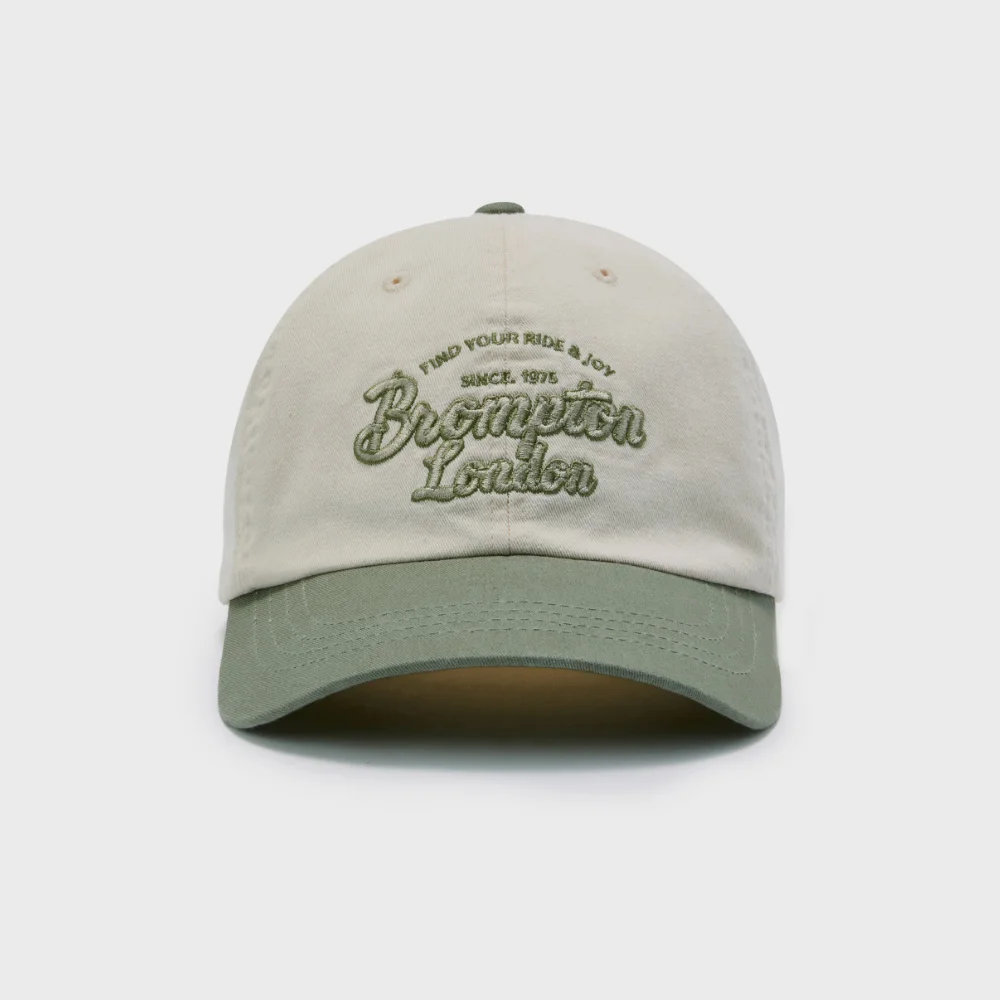 LETTERING POINT CURVE CAP - CREAM (P265AHA107)