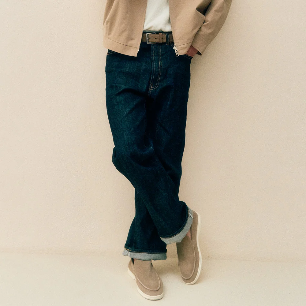 PLACJEANS 40S M31 SELVEDGE STRAIGHT DEEP INDIGO