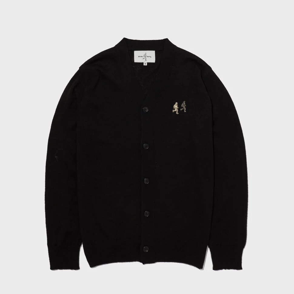 SIGNATURE TWINS CARDIGAN_BLACK