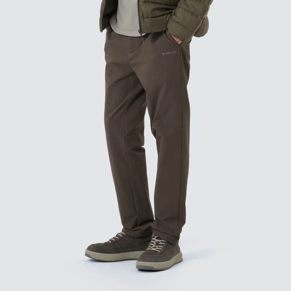 Lago 薄絨 修身 褲子 Dark Khaki (S25WMTPT20)