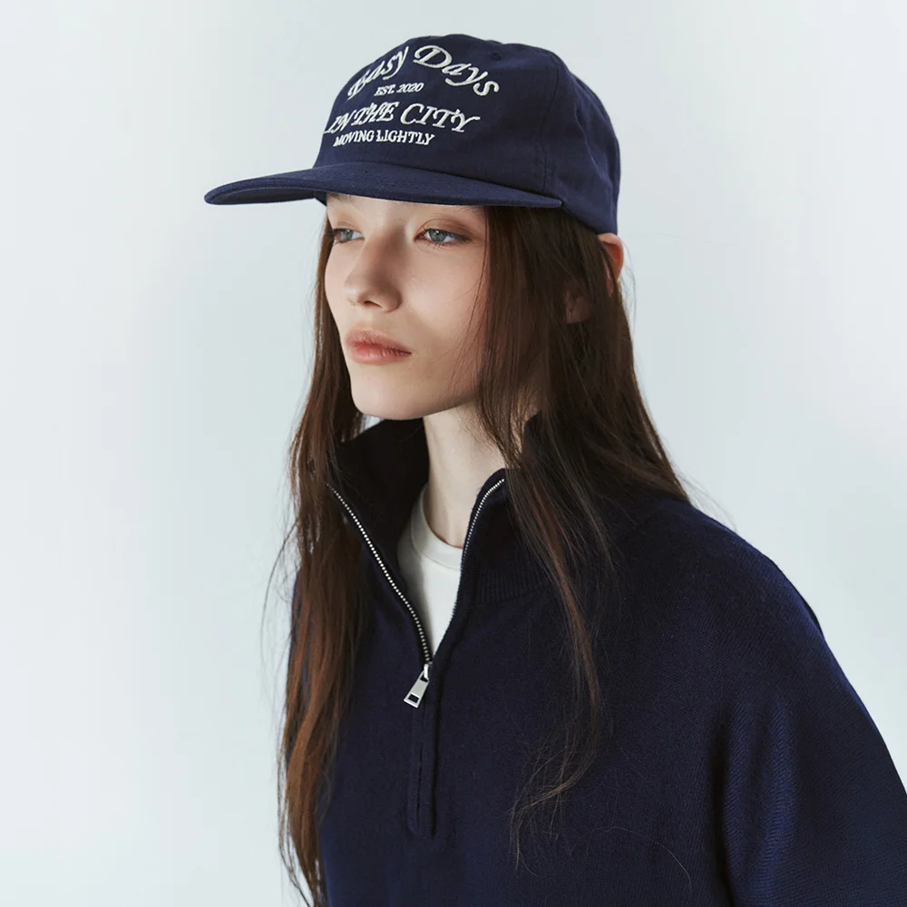 SIAC3151 復古 Trucker 棒球帽_Navy