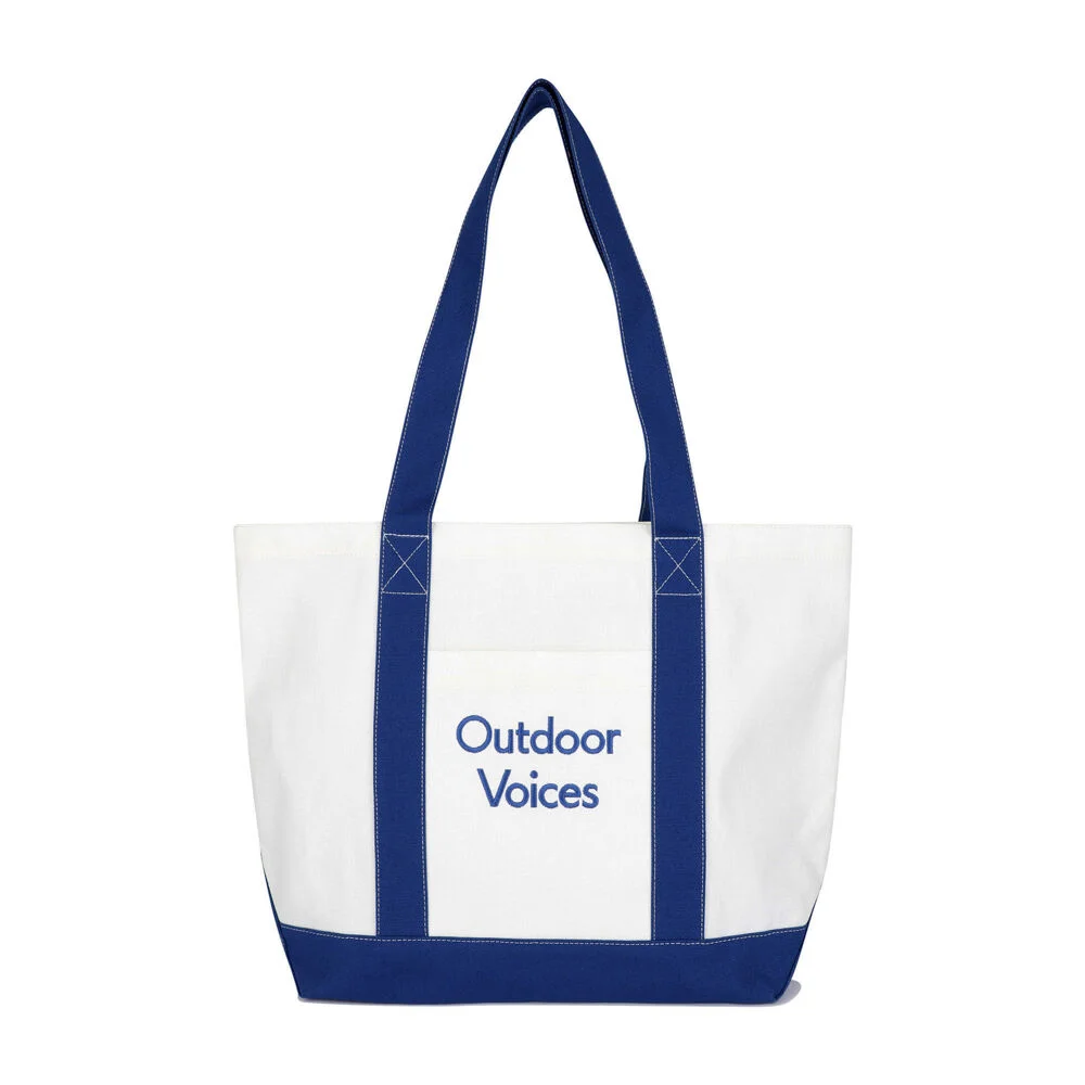 CANVAS BOAT BAG (BLUE)